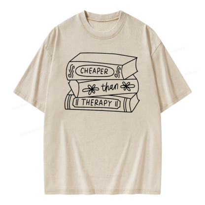 Pagewings Funny Bookish Unisex Pullover Sweater  Unisex Washed T-shirt