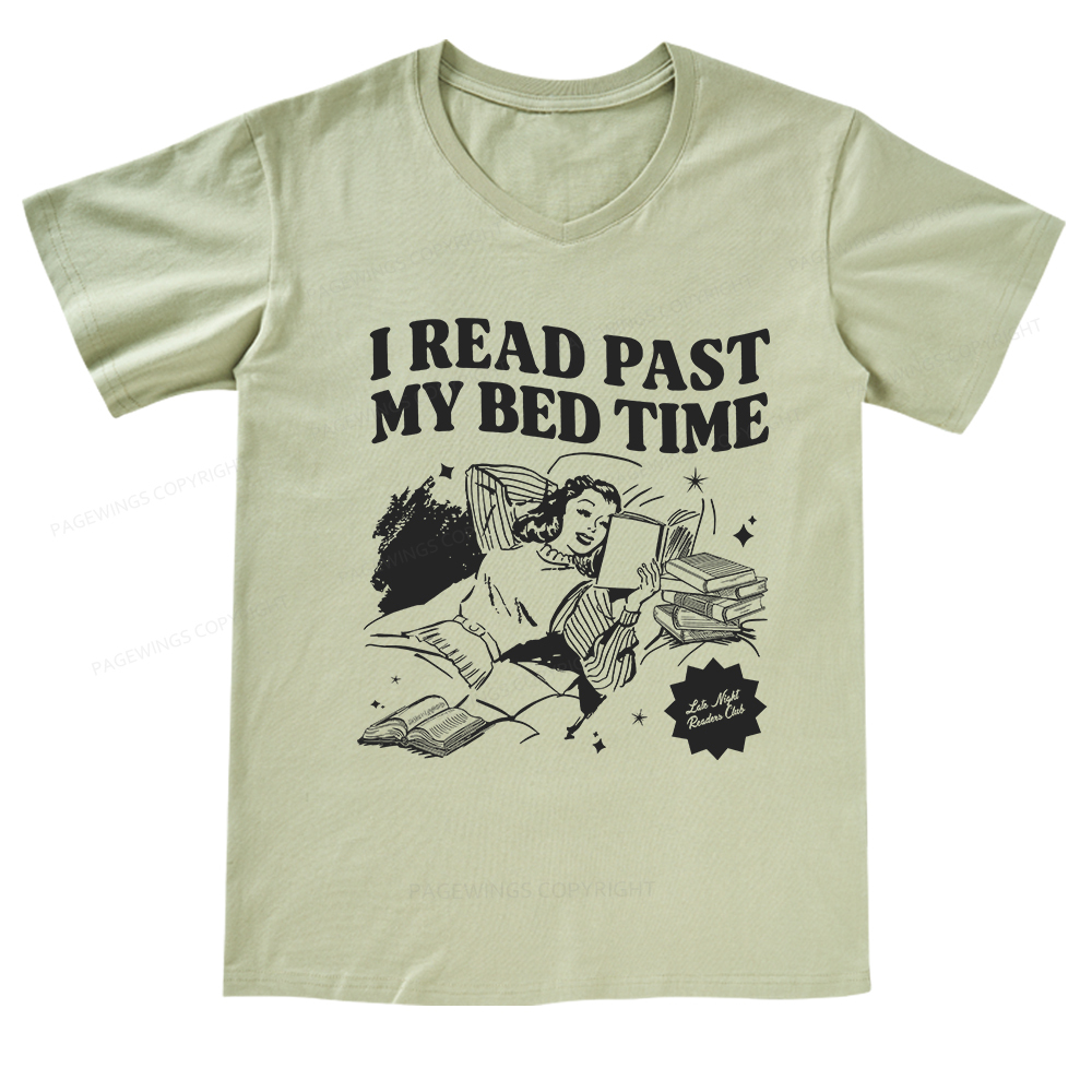 Pagewings Book Club Sweatshirt V-neck T-shirt