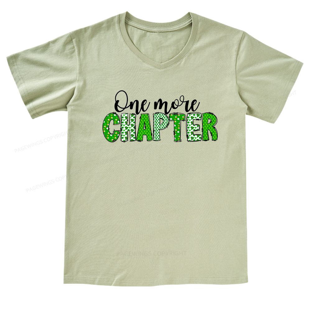 Pagewings Book Lovers St Pattys Day Shirt T-Shirt V-neck T-shirt