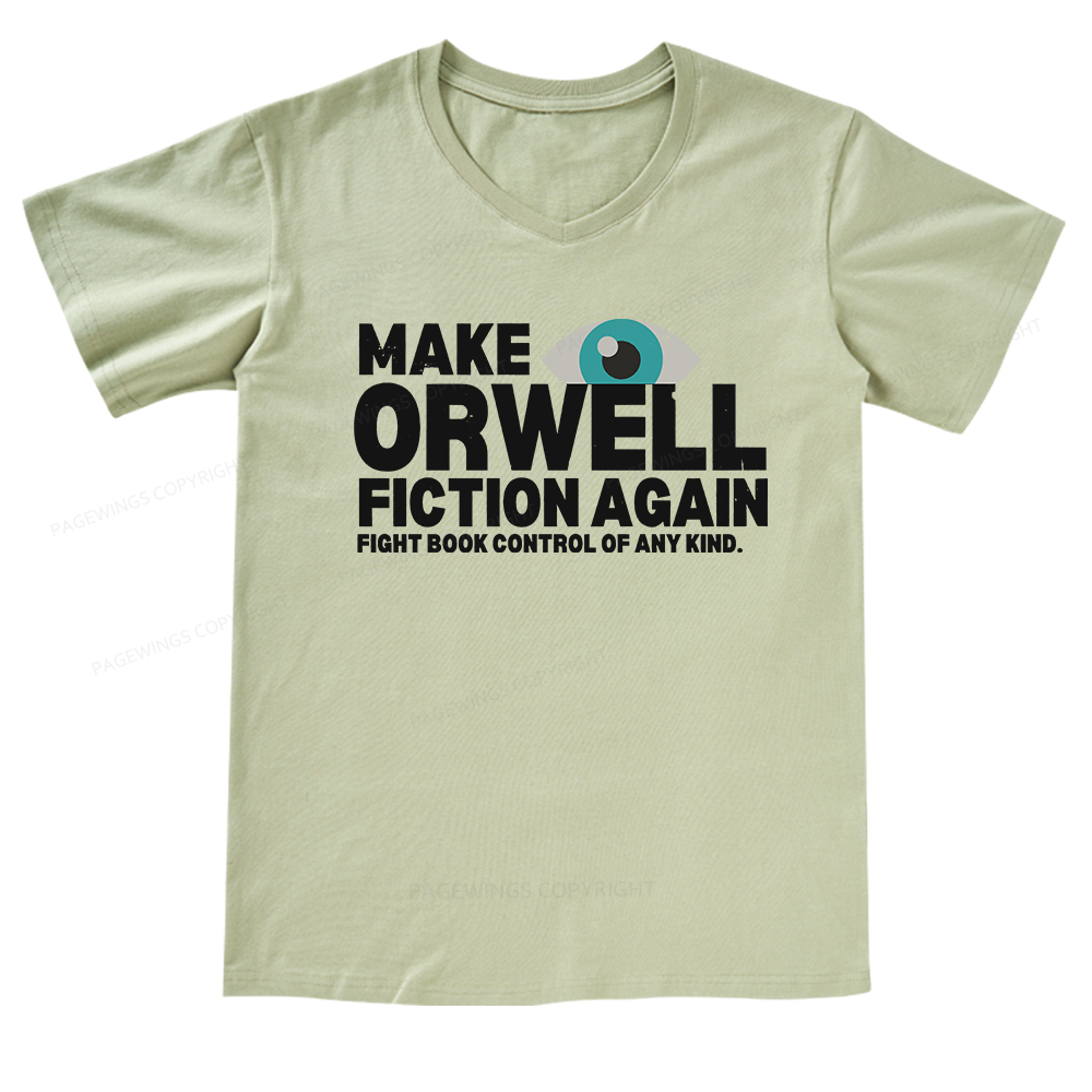 Pagewings Read Banned Books V-neck T-shirt