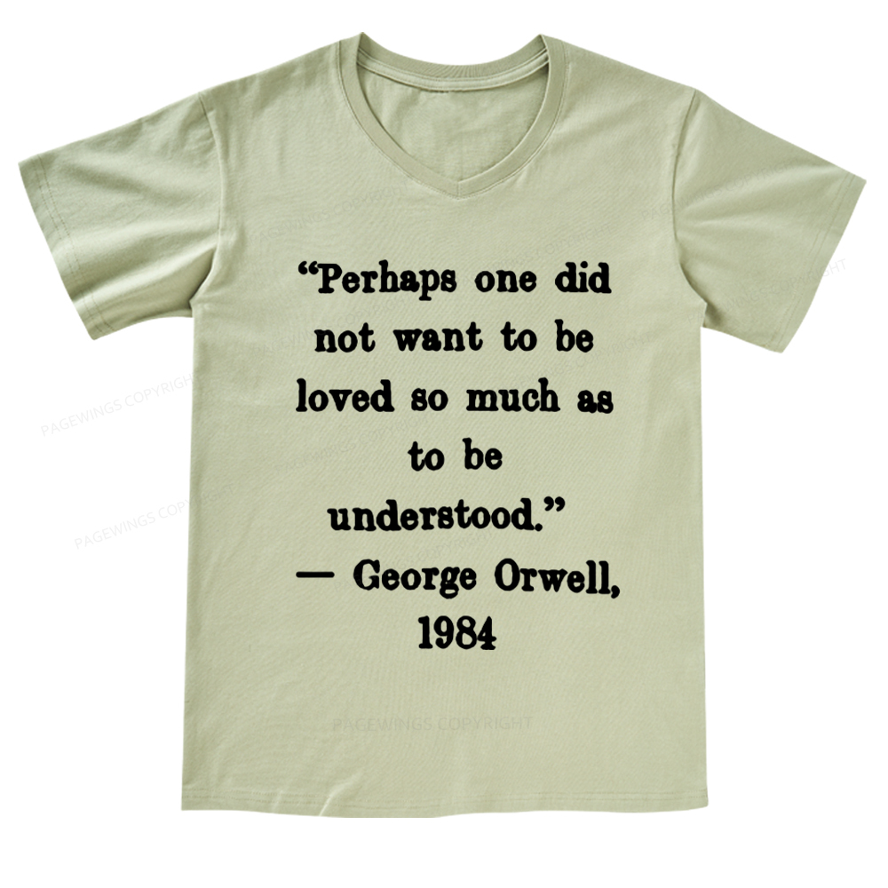 Pagewings Seek Understanding Not Just Love V-neck T-shirt