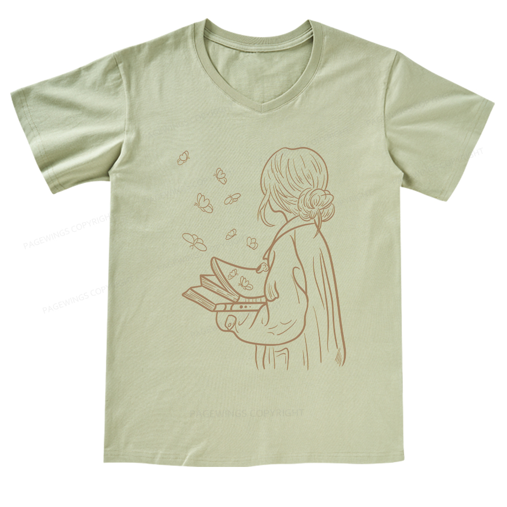 [Copy]A-V领T模版Pagewings 文案 V-neck T-shirt