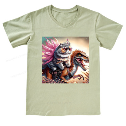 Pagewings Crawler Carl V-neck T-shirt