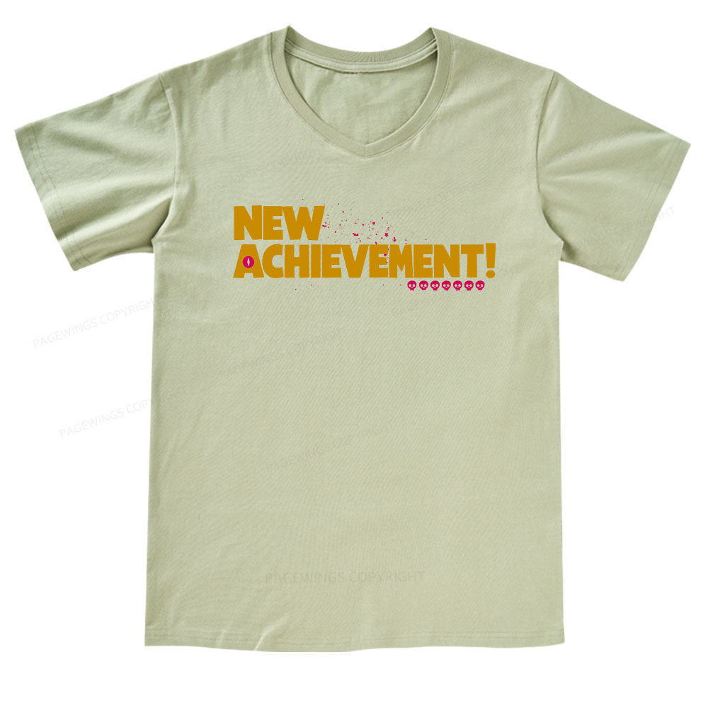 Pagewings New Achievement V-neck T-shirt
