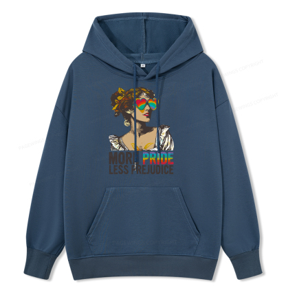 Pagewings More Pride Less Prejudice Unisex Classic Hoodie
