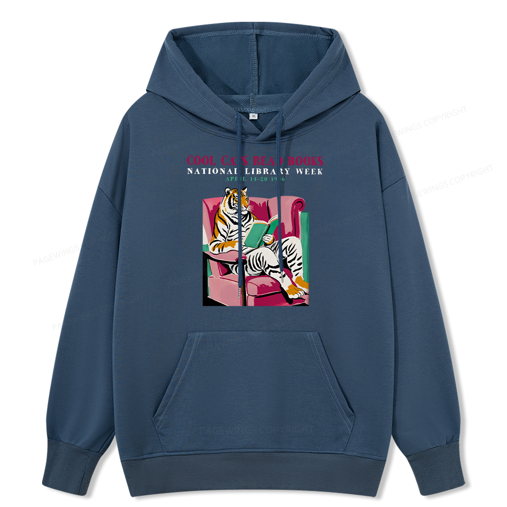 Pagewings Library Week Poster 1996 Unisex Classic Hoodie