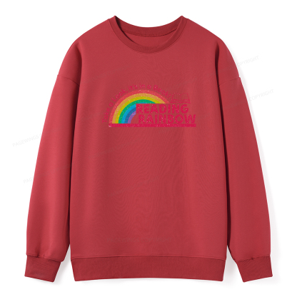 Pagewings Reading Rainbow Unisex Classic Sweatshirt
