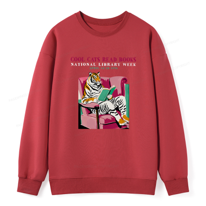 Pagewings Library Week Poster 1996 Unisex Classic Sweatshirt
