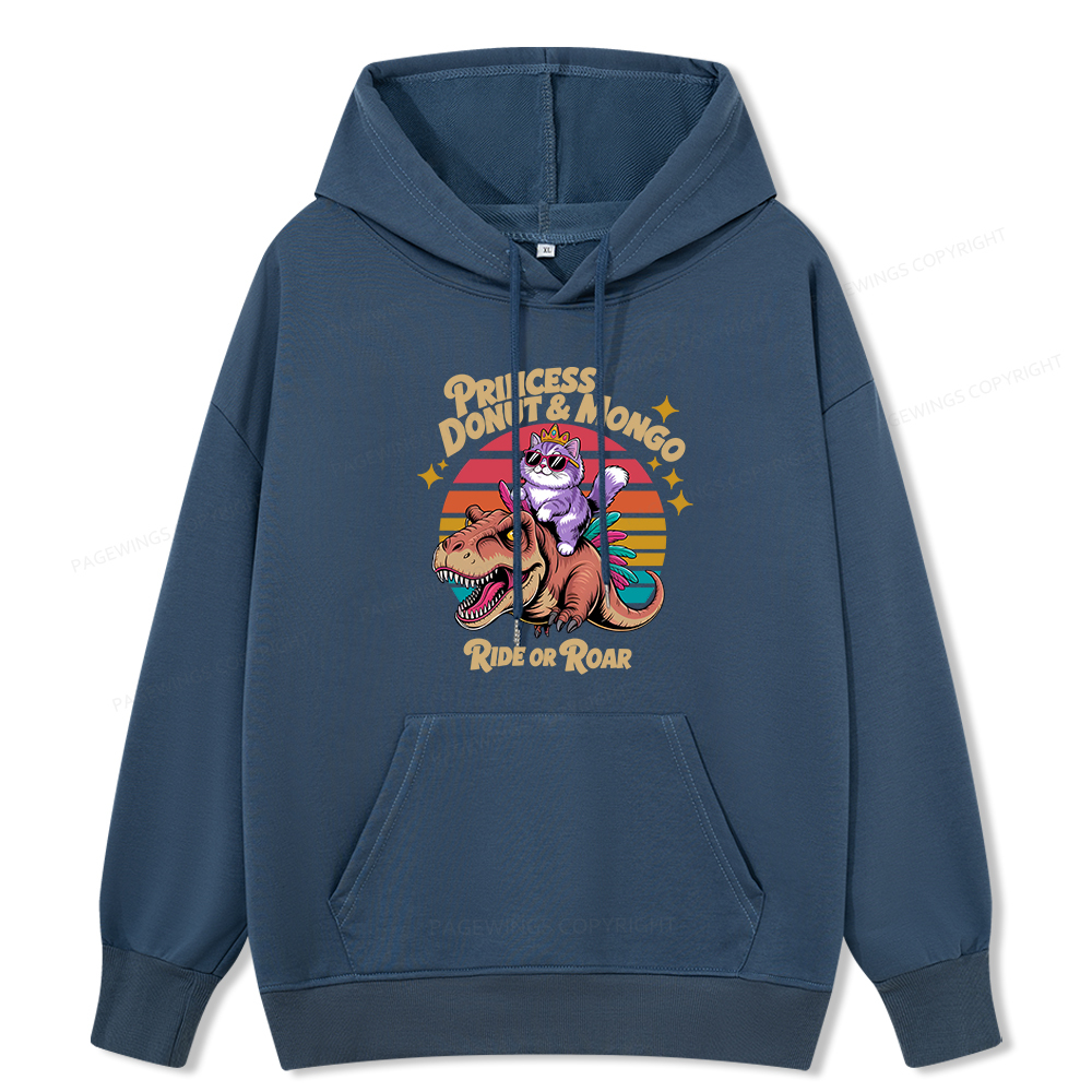 Pagewings Princess Donut & Mongo Unisex Classic Hoodie