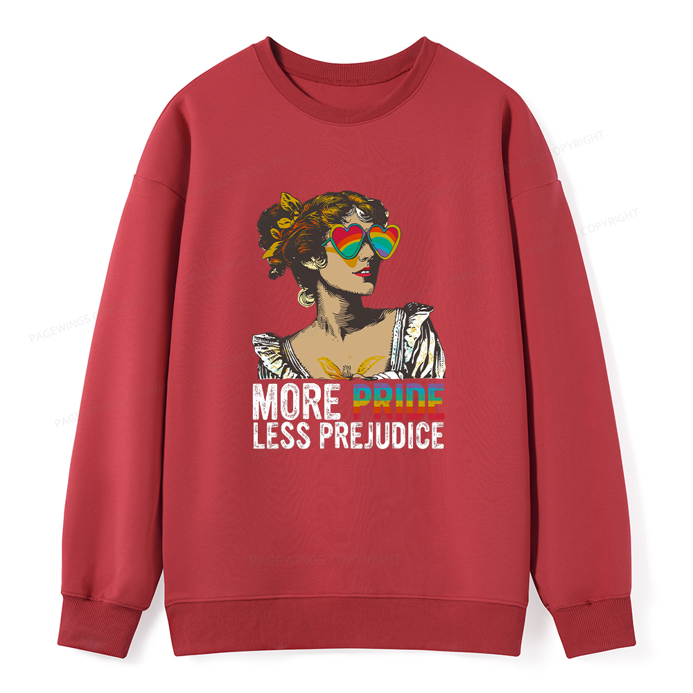 Pagewings More Pride Less Prejudice Unisex Classic Sweatshirt