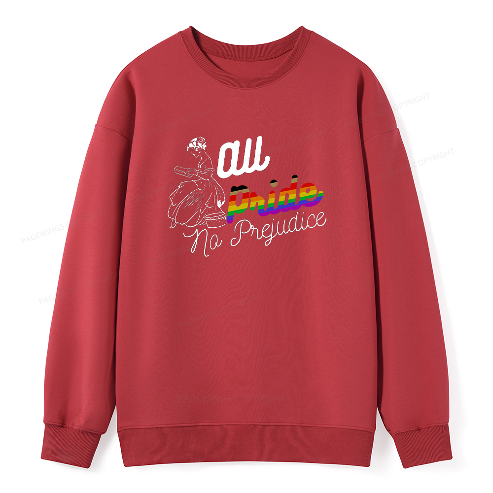 Pagewings All Pride No Prejudice Unisex Classic Sweatshirt