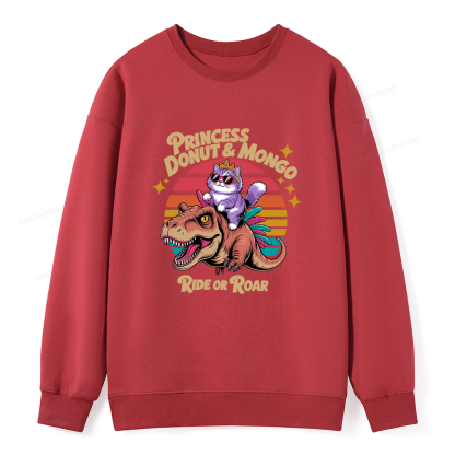 Pagewings Princess Donut & Mongo Unisex Classic Sweatshirt