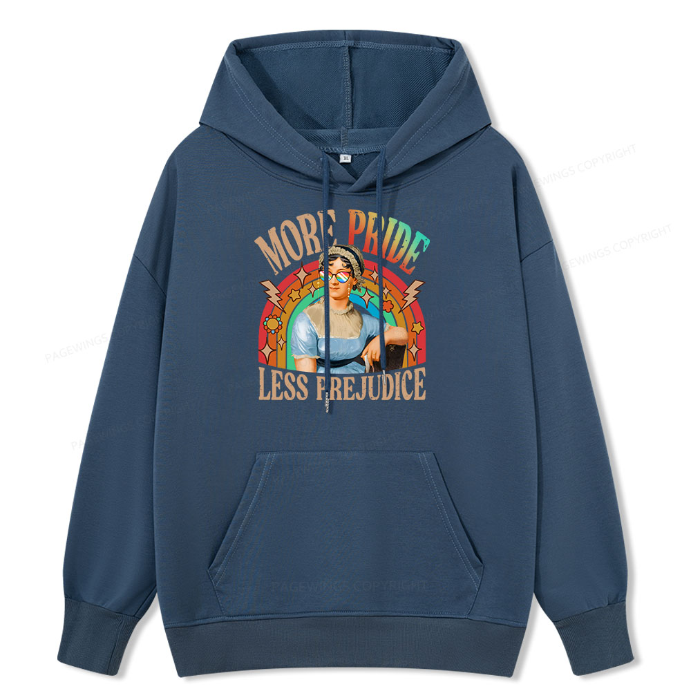 Pagewings More Pride Less Prejudice Unisex Classic Hoodie