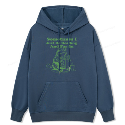 Pagewings Sometimes I Just Be Reading and Fartin Unisex Classic Hoodie