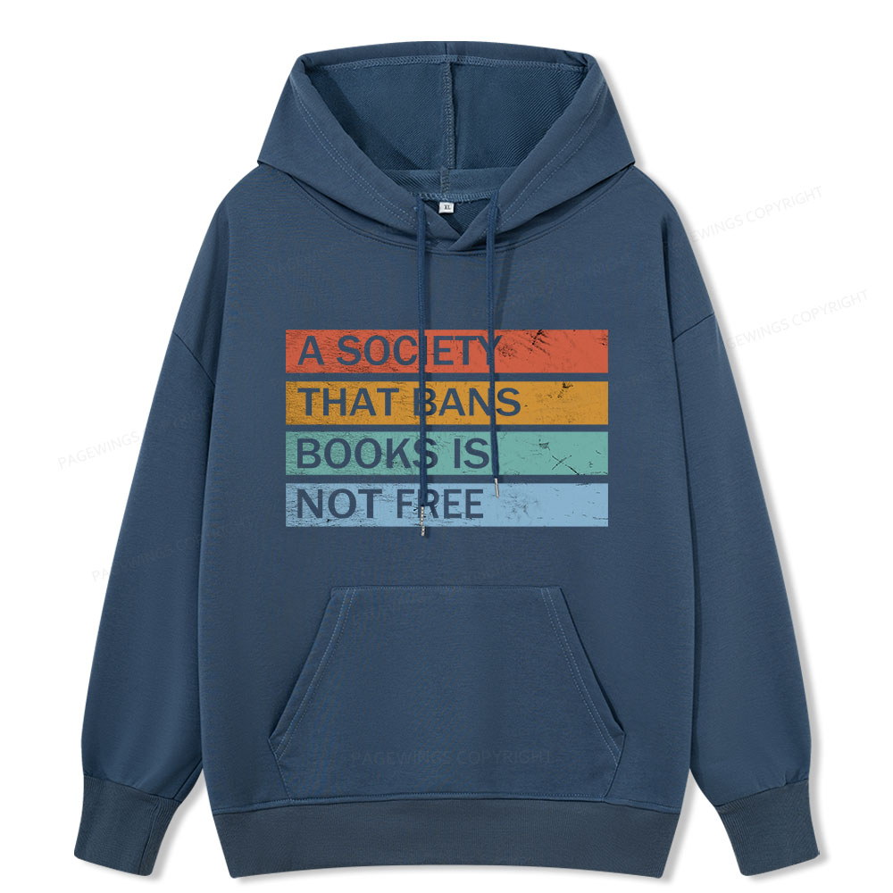 Pagewings Read Banned Books Unisex Classic Hoodie