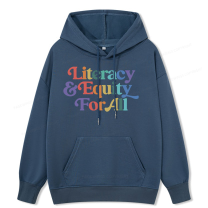 Pagewings Literacy & Equity For All Unisex Classic Hoodie