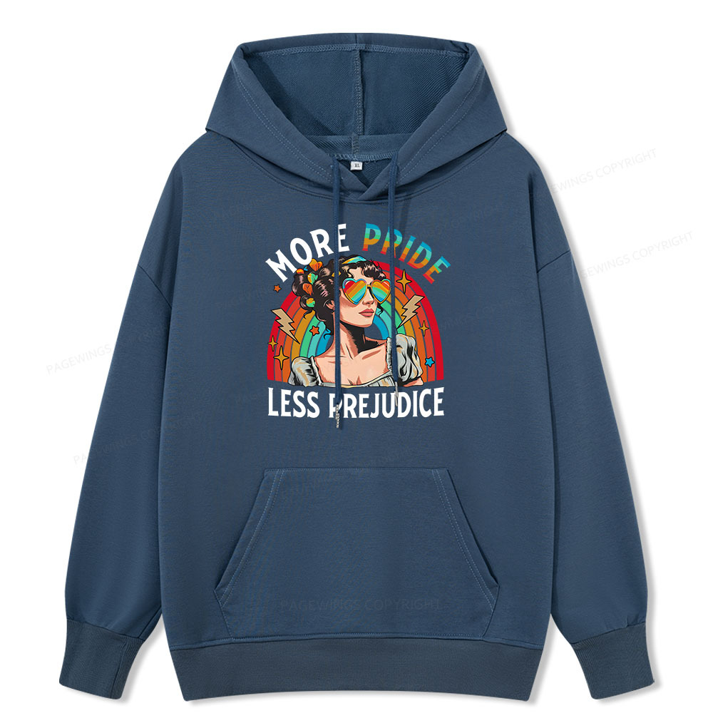 Pagewings More Pride Less Prejudice Unisex Classic Hoodie