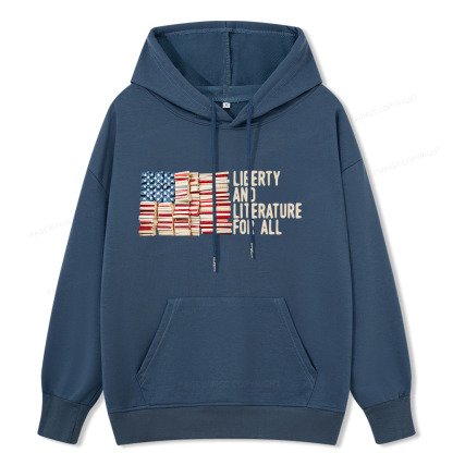 Pagewings Liberty And Literature For All Unisex Classic Hoodie