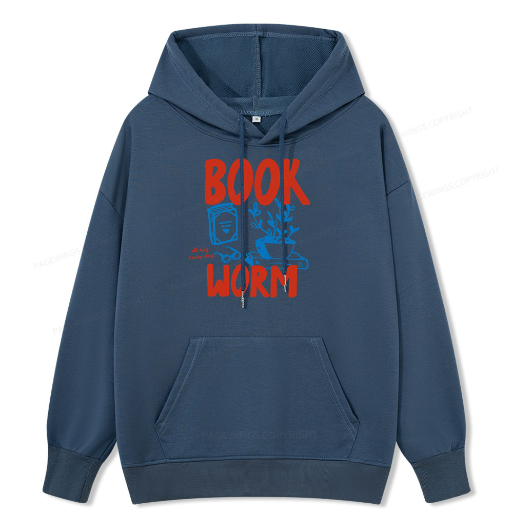 Pagewings Bookworm Unisex Classic Hoodie