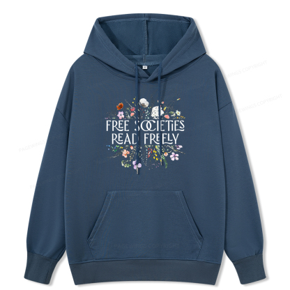 Pagewings Free Societies Read Freely Unisex Classic Hoodie