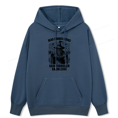 Pagewings Read Banned Books Gain Forbidden Knowledge Unisex Classic Hoodie