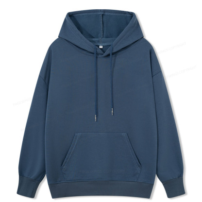 Pagewings Comfortable Solid Color Unisex Classic Hoodie