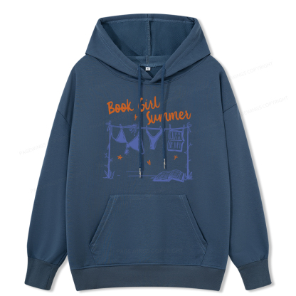 Pagewings Book Girl Summer Bookish Unisex Classic Hoodie