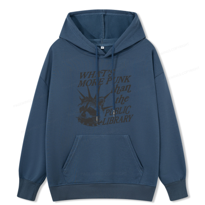 Pagewings What’s More Punk Than The Public Library Unisex Classic Hoodie