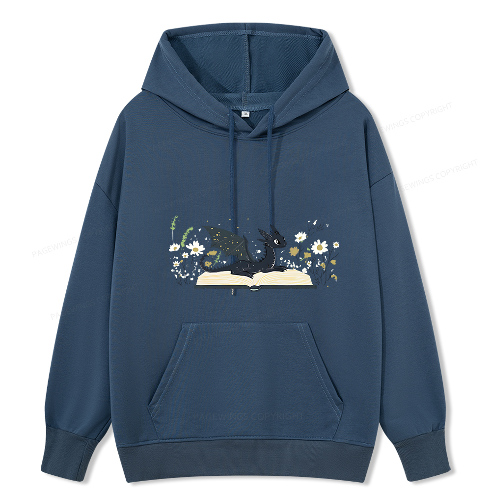 Pagewings Dragon Book Unisex Classic Hoodie