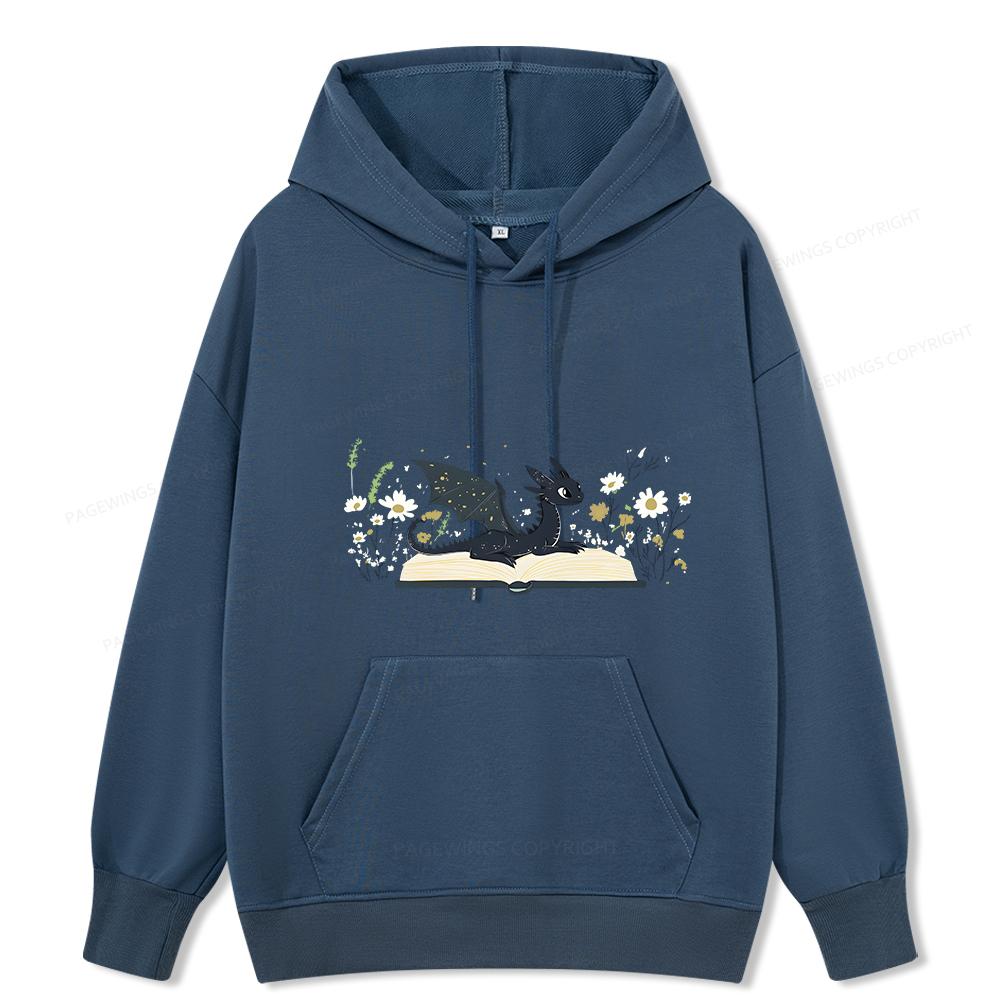 Pagewings Dragon Book Unisex Classic Hoodie