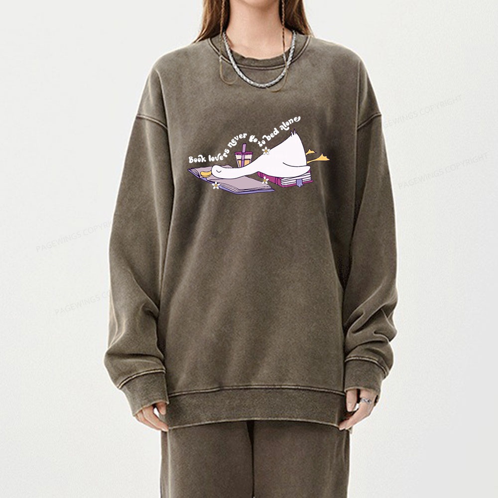 Pagewings Cute Trendy  Design for Shirt Unisex Washed Sweatshirt