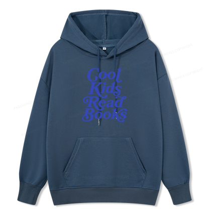 Pagewings Cool Kids Read Books Unisex Classic Hoodie