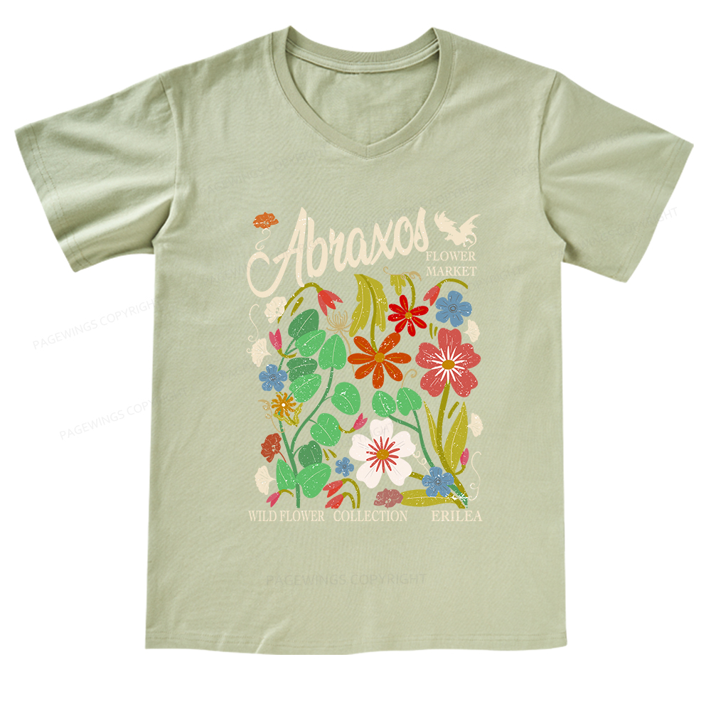 Pagewings Abraxos V-neck T-shirt