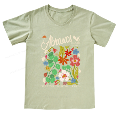 Pagewings Abraxos V-neck T-shirt