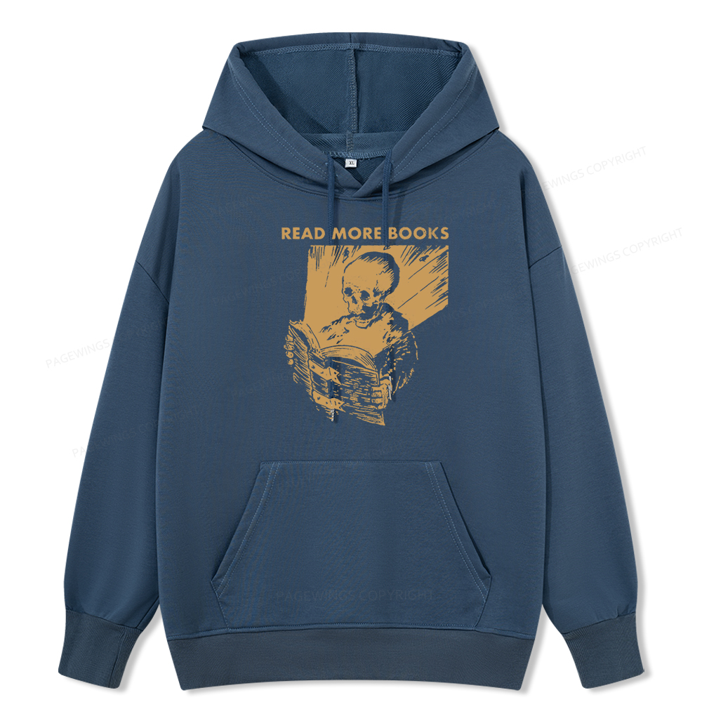 Pagewings Read More Books Unisex Classic Hoodie