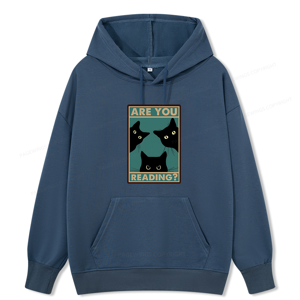 Pagewings Are You Reading Unisex Classic Hoodie