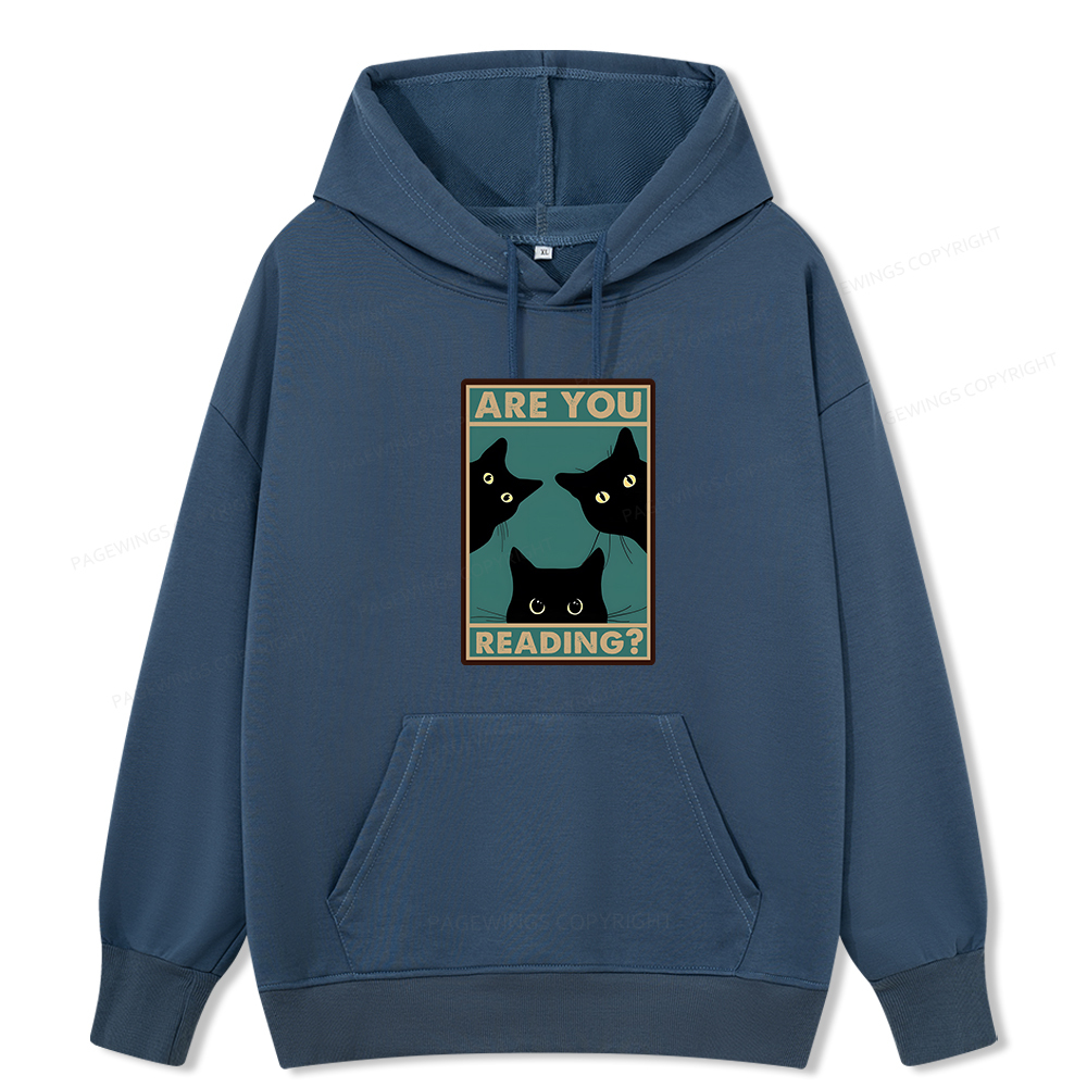 Pagewings Are You Reading Unisex Classic Hoodie