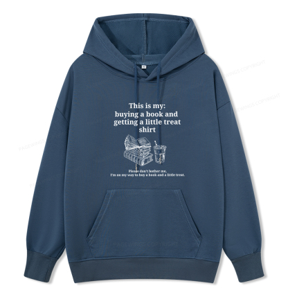 Pagewings Buying A Book And Getting A Little Treat Unisex Classic Hoodie