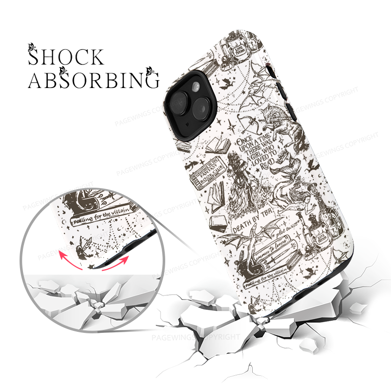 Pagewings Fantasy Book Phone Case