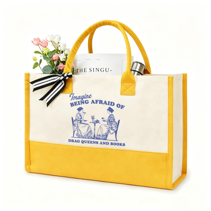 Pagewings Drag Queens15261 Large Tote Bag