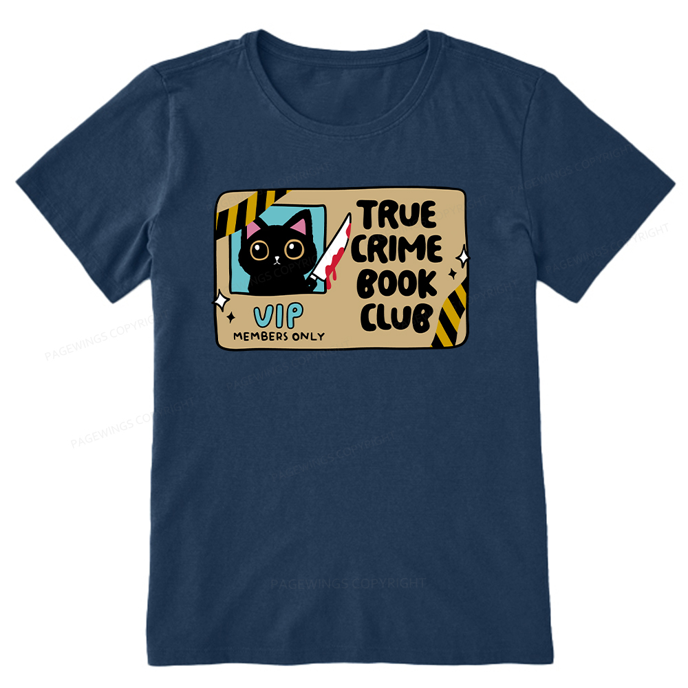 Pagewings True Crime Book Club Unisex Classic T-shirt