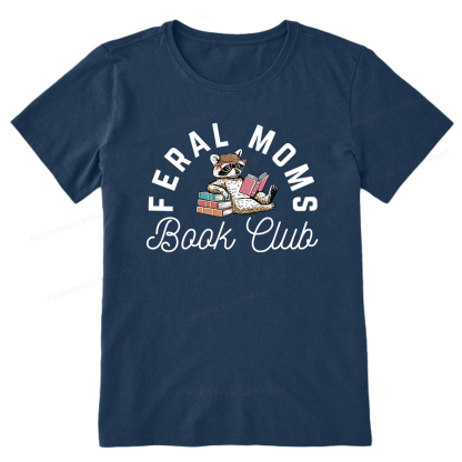 Pagewings Feral Moms Book Club Unisex Classic T-shirt