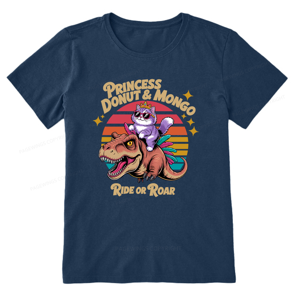 Pagewings Princess Donut & Mongo Unisex Classic T-shirt