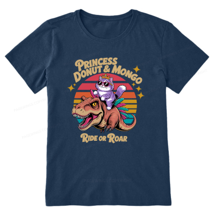Pagewings Princess Donut & Mongo Unisex Classic T-shirt
