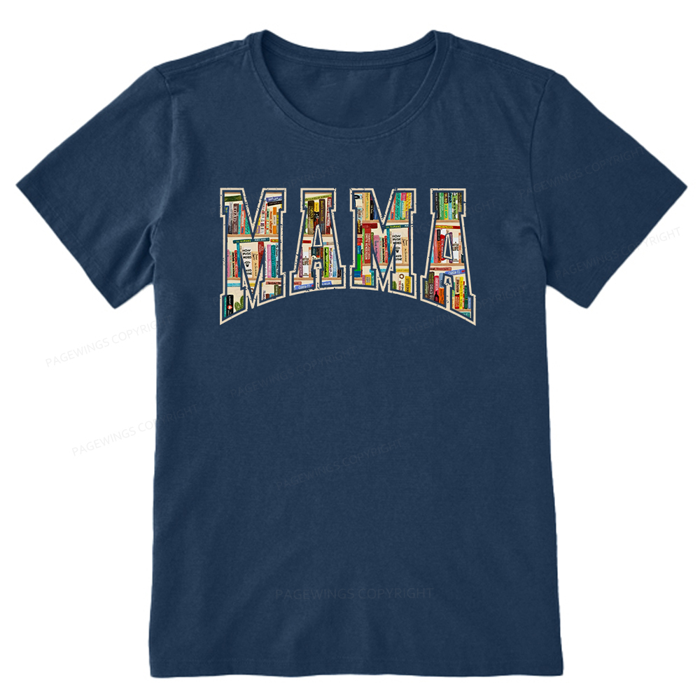 Pagewings About MAMA's Bookshelf Unisex Classic T-shirt