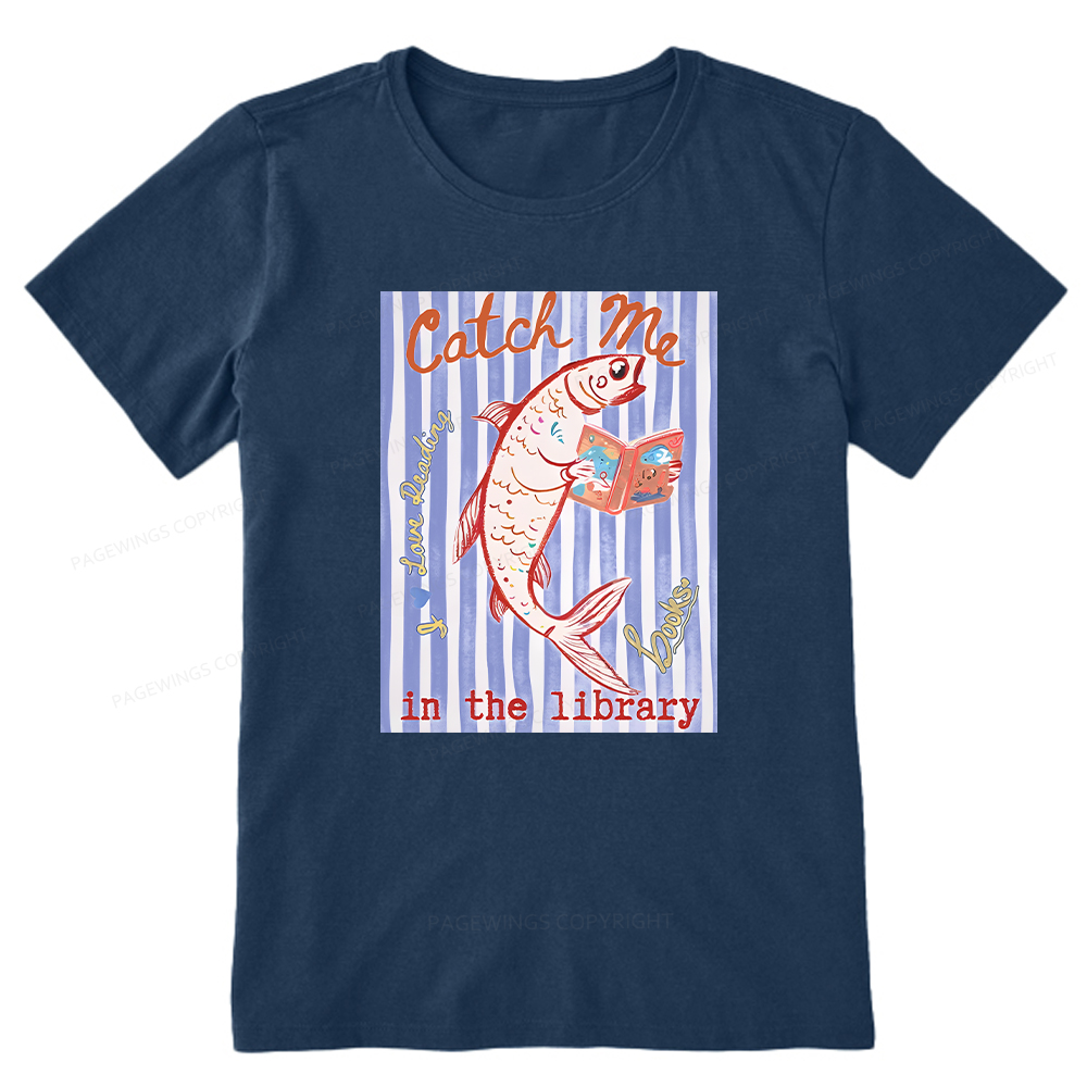 Pagewings Catch Me In The Library Unisex Classic T-shirt