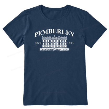 Pagewings Pemberley Unisex EST 1813 Unisex Classic T-shirt