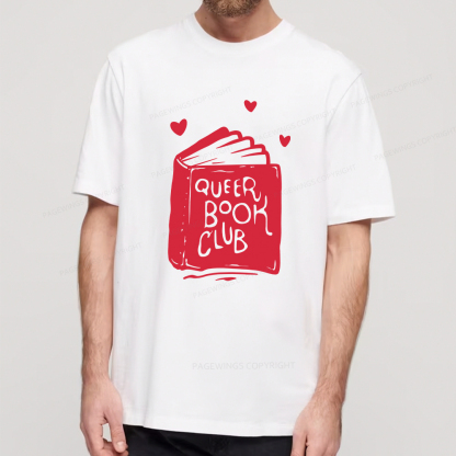 Pagewings Queer Book Club Unisex Classic T-shirt