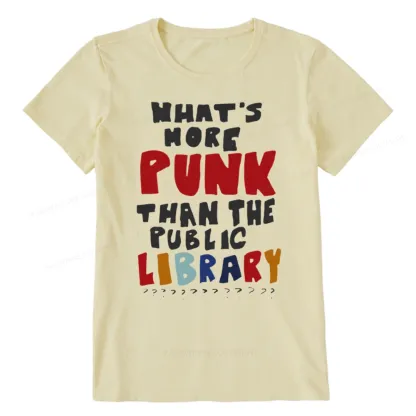 Pagewings What's More Punk Than The Public Library Unisex Classic T-shirt
