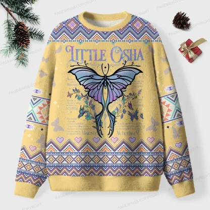 Pagewings Little Osha Unisex Ugly Knit Sweatshirt